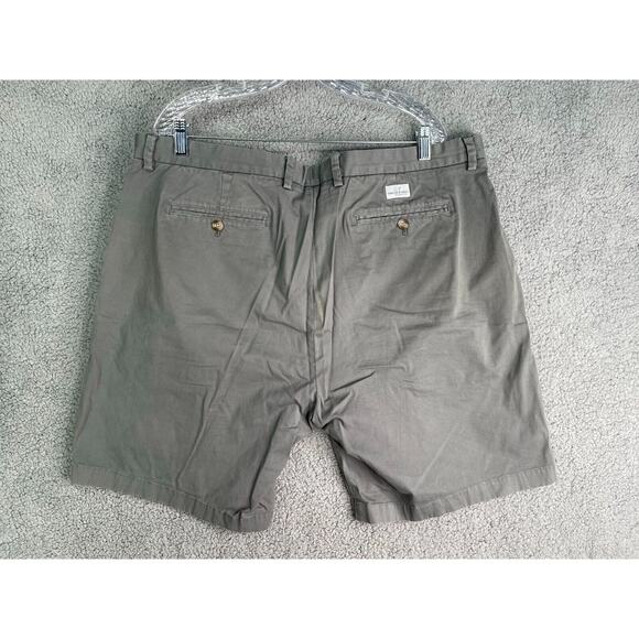 Vineyard Vines Shorts Mens 40 Gray Bermuda Breaker Golf Cotton Zip Close Pockets - Picture 7 of 10